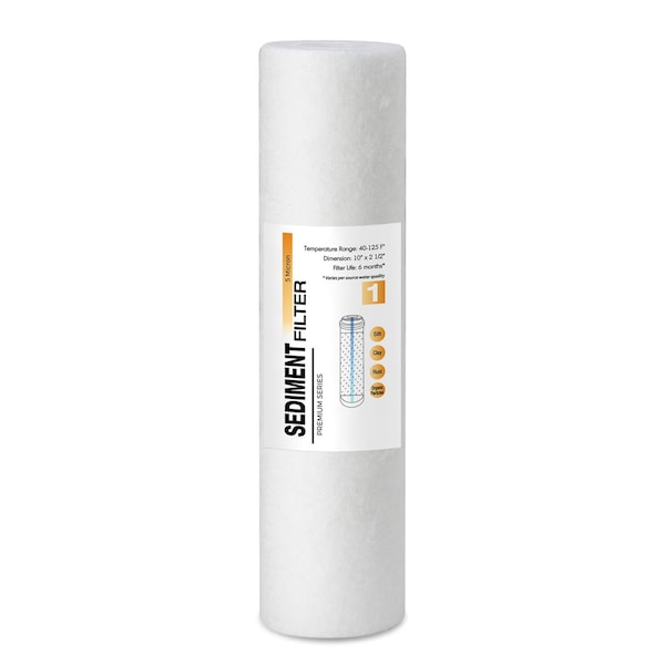 Ispring Universal Sediment Water Filter Cartridges for Reverse Osmosis RO and Under Sink Water Filtration S FP15US - main