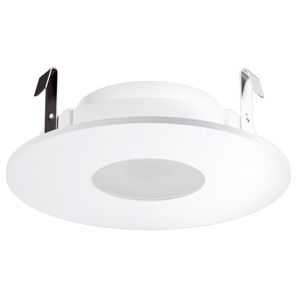 Elco Lighting Pex 4in Round Adjustable Pinhole, Haze with White Trim ELK4125W - main
