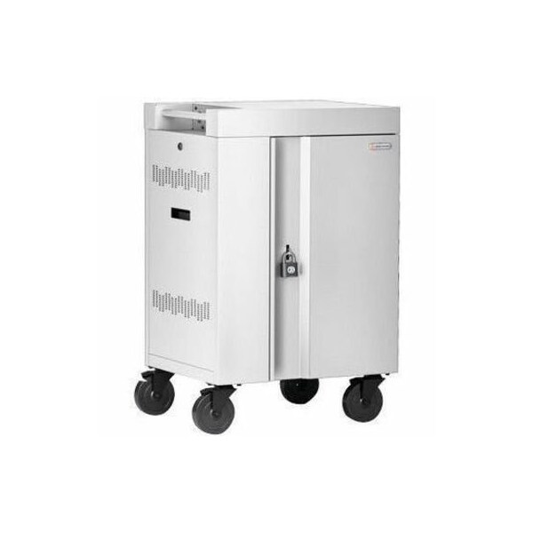 Bretford 20X CUBE CART MINI, PRE-WIRED USB-C, ARCTIC WHITE TVCM20USBC-AW - main