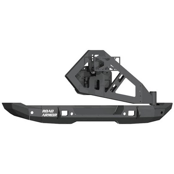 Ilc Replacement For Jeep Wrangler Year 2018 Stealth Rear Bumper Full Width Wtire Carrier Assembly WZ-EE1H-3 - main