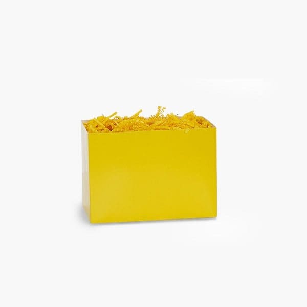 Nashville Wraps Yellow Basket Box, Small 6.75x4x5, 6PK YELS - main
