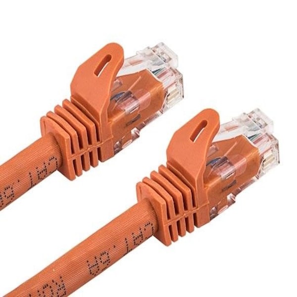 Sanoxy 6ft Cat6a 600 MHz UTP Snagless Ethernet Network Patch Cable, Orange SNX-CBL-LDR-C6110-5006 - main