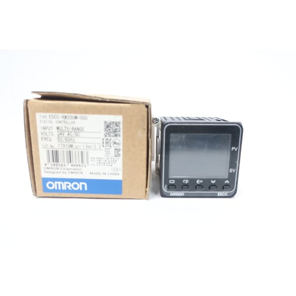 Omron MULTI-RANGE DIGITAL TEMPERATURE CONTROLLER 24V-AC/V-DC E5CC-RW2DUM-000 - main