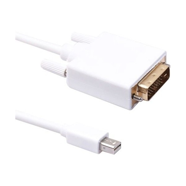 Axiom Mini Displayport Male To Dual Link Dvi-D Male Adapter Cable 6Ft MDPMDDVIDM06-AX - main