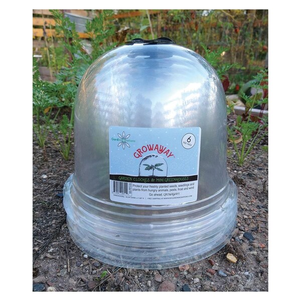 Gardinnovations GrowAway Reusable Medium Domes (6PK) GAMD1800 - main