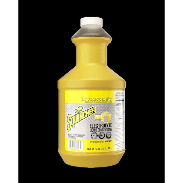 Sqwincher Sports Drink Liquid Concentrate 64 oz., Lemonade 159030323 - main