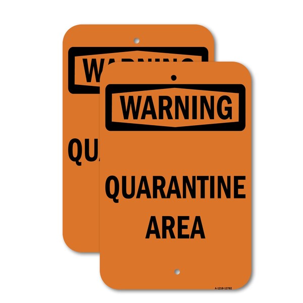 Signmission Flammable Storage Sign, 12'' X 18'' 2 Signs, Heavy Gauge Aluminum, 2PK A-1218-2PACK-12782 - main