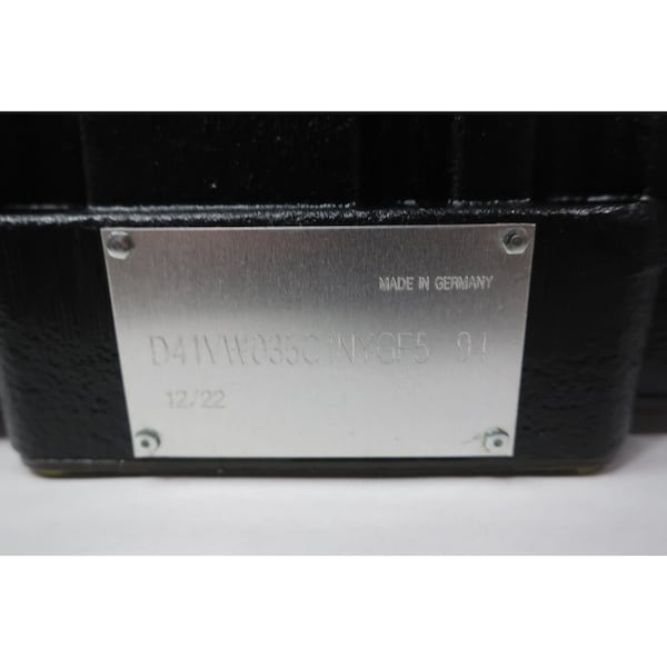 Parker HYDRAULIC DIRECTIONAL CONTROL VALVE 5000PSI 120V-AC D41VW035C1NYGF5 - main