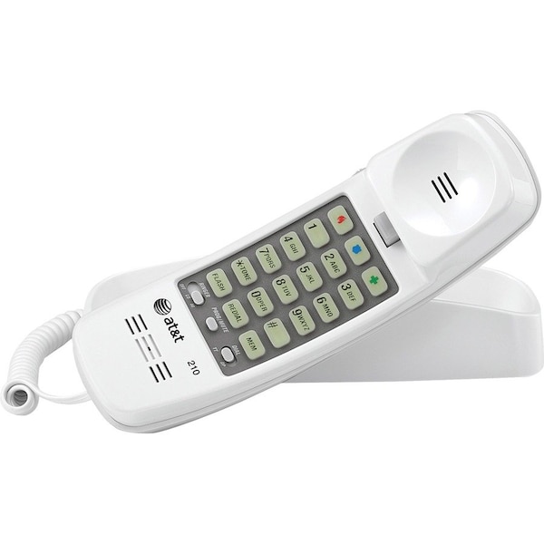 Vtech Corded Telephones, 210-WH Trimline Corded Telephone - White 210-WH - main