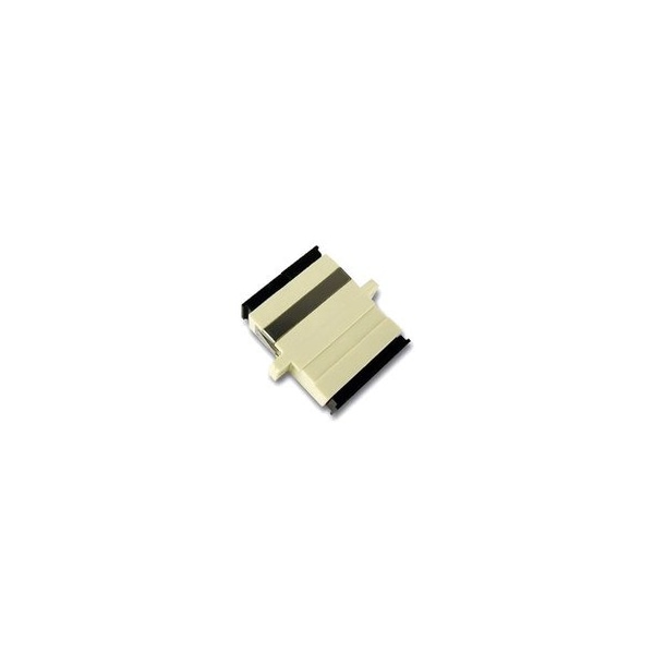 Cable Wholesale Fiber Optic Coupler, SC/SC Female, Duplex, Plastic Housing 31F2-CC410 - main