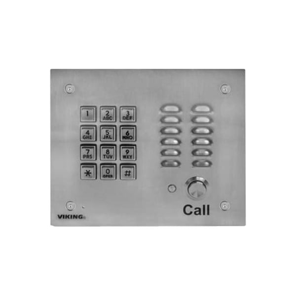 Viking Electronics K-1700-3-EWP Emergency Phone - 5.5" Height x 6.5" Width x 2.6" Depth K-1700-3EWP - main
