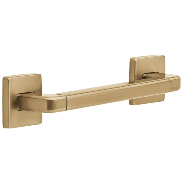 Delta Bathsafety 12 in Angular Modern Decorative Ada Grab Bar In Champagne Bronze 41912-CZ - main