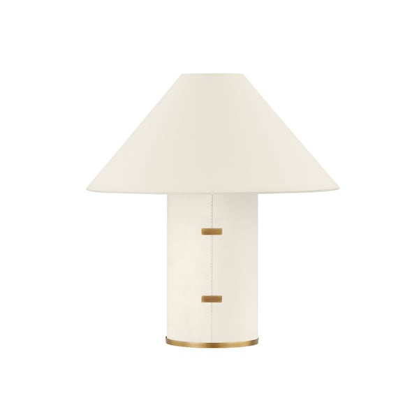 Troy Lighting Colin King X Bond 1 Light Table Lamp 14 In. Patina Brass PTL1315-PBR - main