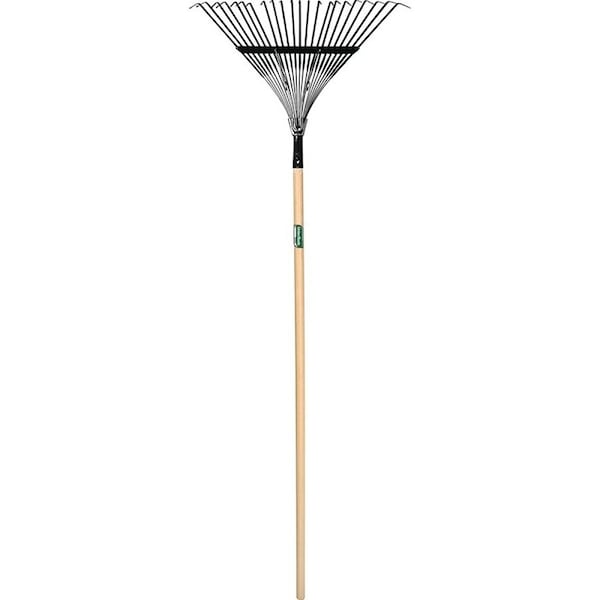 Union Tools Leaf Rake, 22 Tines, 48 in L Hardwood Handle 64430 - main