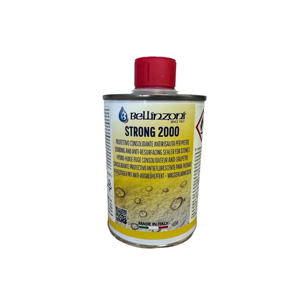 Bellinzoni Strong 2000 - 250 ml. Silane/Siloxane Based Protective Water Repellent and Consolidant. BS2000250 - main