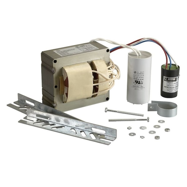 Keystone 350W Pulse Start Metal Halide, 5 Tap (120/208/240/277/480V), With capacitor and ignitor. Included ba MPS-350A-P-KIT 3/1 - main