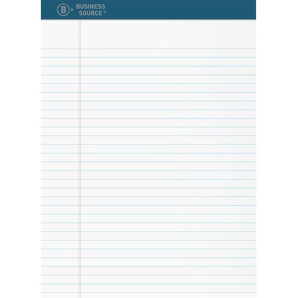 Business Source Writing Pad, Top, White, PK12 BSN03107 - main