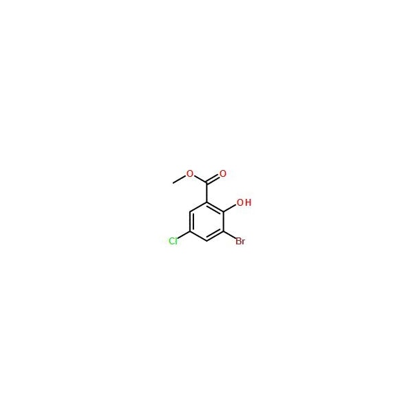 Ak Scientific Methyl 3-bromo-5-chloro-2-hydroxybenzoate (250mg), CAS 4068-71-7 5530AB-250mg - main