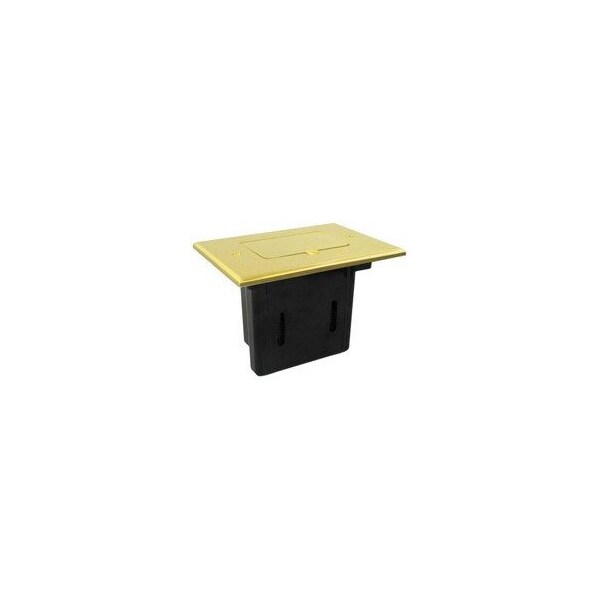 Allied Small Box Floor Box - Single Gang (Non-Metallic) SBFB-1 - main