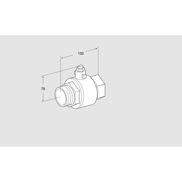 Honeywell Kromschroder VLV, GAS COCK, GEH 50R50 KS03352511 - main