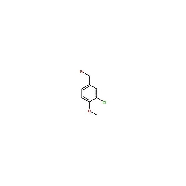 Ak Scientific 4-Bromomethyl-2-chloro-1-methoxybenzene (5g), CAS 320407-92-9 X4717-5g - main