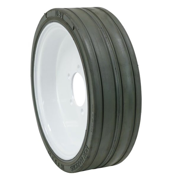 Mytee Products SkyJack Tires 161891 Scissor Lift Tire 16 x 5 x 12 Plain, Non-Marking Wheel Assembly SL-SKY-16-5-12-PLAIN - main