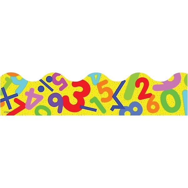 Trend Enterprises Math Fun Terrific Trimmers®, 39 Feet/Pack, PK6 T91400 - main