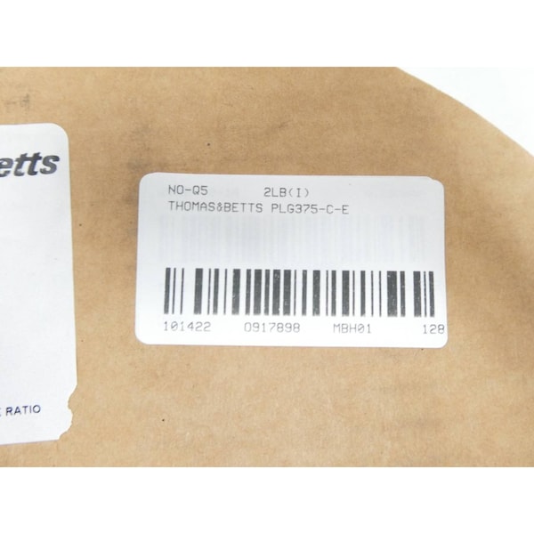 Abb Heat Shrink Tube, Thin Wall, 2:1 I.D. Shrink Ratio, Clear, 75 m PLG375-C-E - main