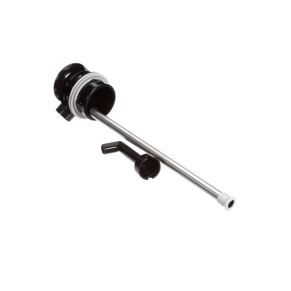 Wilbur Curtis Dispense Tube/Spout, 10in, Black, TLX with Stainless Steel Liner 3375000663 - main