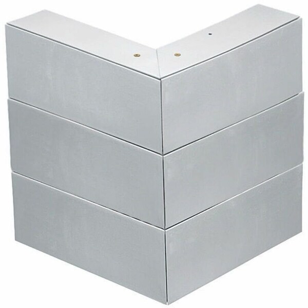 Hubbell Wiring Device-Kellems External Elbow Raceway, HBLALU7620 Series, 5-1/2 in W, 2.16 in H, 5-1/2 in L HBLALU7618 - main