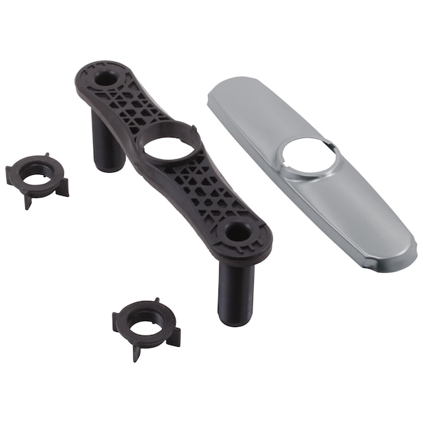 Delta Addison Escutcheon - Deck In Arctic Stainless RP63198AR - main