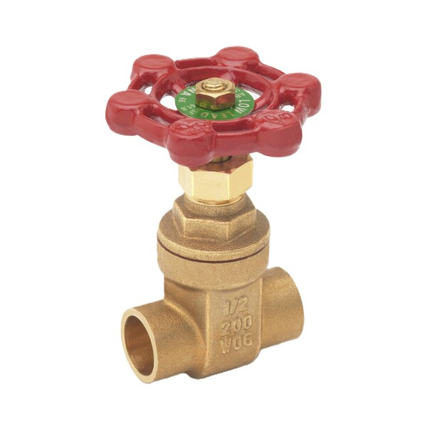 Proline Series Brass 3/4-in FIP x 3/4-in FIP Heavy Duty Gate Valve Lead-Free 100-504NL - main