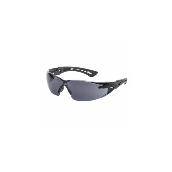 Bolle Safety Rush+ Series Safety Glasses, Gray Lens, Platinum Anti-Fog/Anti-Scratch, Polycarbonate, 10PK 286-40208 - main