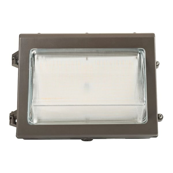 Keystone 35W LED Wall Pack feat. Color Select, Traditional Open Face Medium Housing. 120-277V Input, 3000K/40 KT-WPLED35-M1-8CSB-VDIM - main