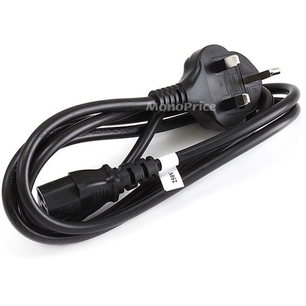 Monoprice ENGLAND POWER CORD CABLE - 6FT 7691 - main