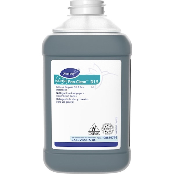 Diversey Food Service Degreaser, 2.5L Bottle, Liquid, Blue, 2 PK 100839776 - main