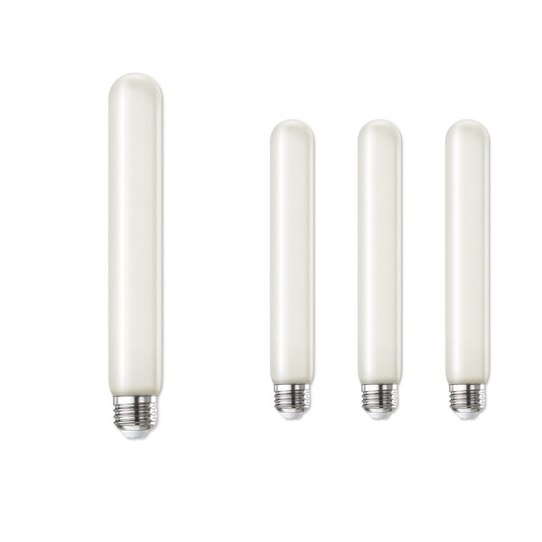 Bulbrite 40 Watt Equivalent T9 7.5'' Dimmable Medium Screw LED Light Bulb Warm White Light 2700K , 4PK 862835 - main