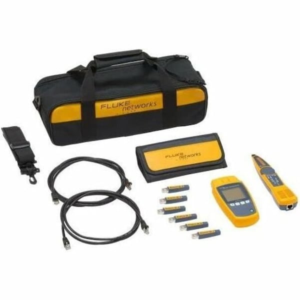 Fluke Networks Cable Tester Kit, Connector Type RJ45 MS-POE-KIT - main