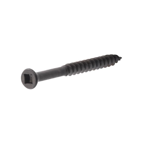 Hillman Drywall Screws No. 6 X 2 1/4 in L Square Black Phosphate 39315 - main