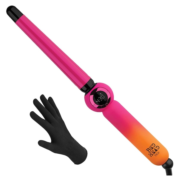 Bed Head TIGI Rock N' Wave 1 Inch Tourmaline Ceramic Tapered Styling Wand BH382C - main