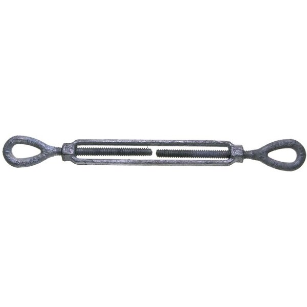 Baron BARON 15-5/8X12 Turnbuckle, 3500 lb Weight Capacity, Eye Fitting A, Eye Fitting B, Galvanized Steel 15-5/8X12 - main