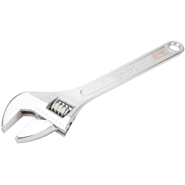 Performance Tool 15 in. Adjustable Wrench, Heat Treated Alloy Steel, Smooth Operation W415C - main