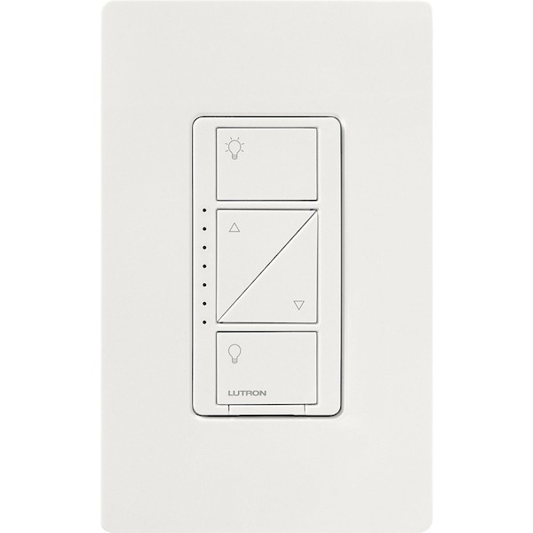 Lutron Lght Dmr, Switch Only, 120V AC, Wht PD-10NXD-WH - main