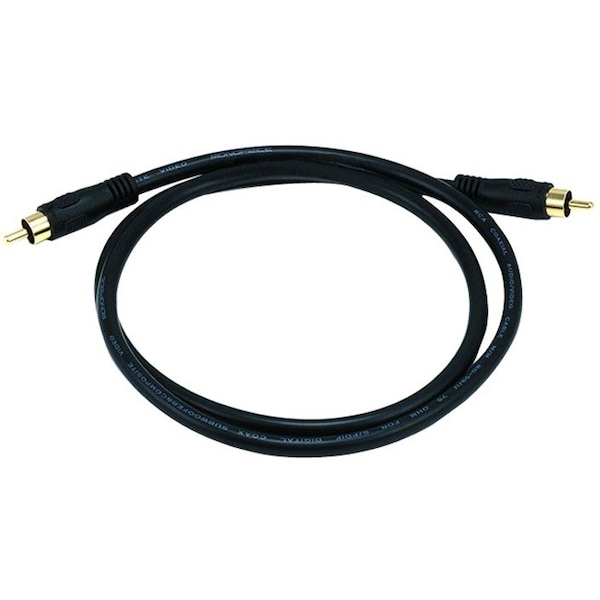 Monoprice A/V Cable, RCA Coaxial M/M, 3ft 2743 - main