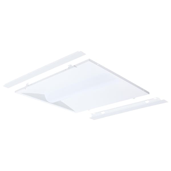 Nuvo 40/30/20W LED 2x2 Center Basket Troffer Retrofit Kit CCT Dimmable 120-277V Matte White Finish 65/1301 - main