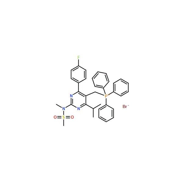 Ak Scientific Rosuvastatin Triphenylphosphonium Bromide (5g), CAS 885477-83-8 4283AC-5g - main