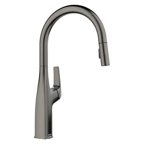 Blanco Rivana Pull-Down 1.5 GPM, Satin Dark Steel 443267 - main