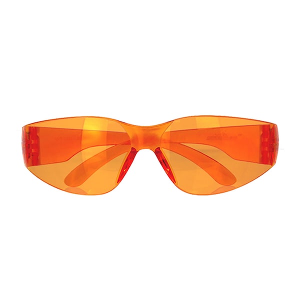 Bison Life Crystal, Safety Glasses, Anti-Scratch, Orange Lens, Frameless BLSH-ESCR-CLCT-SG3O-12 - main