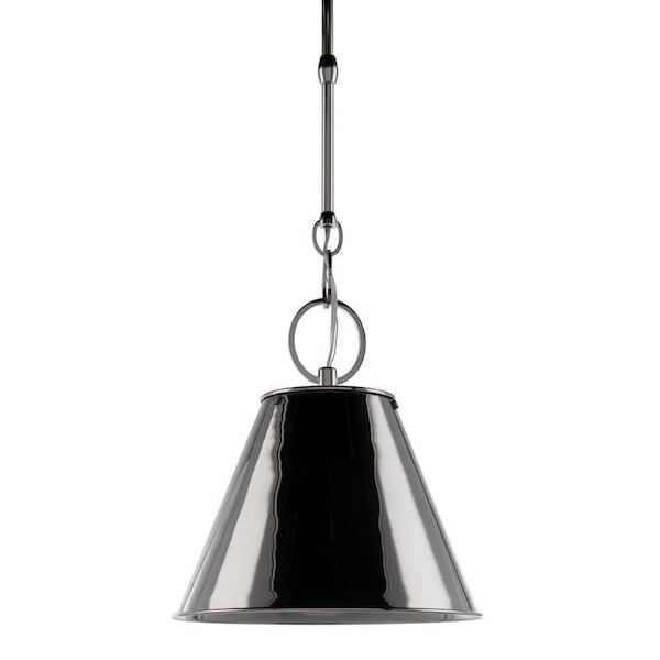 Hudson Valley Lighting Altamont 1 Light Pendant 11 In. Polished Nickel 5511-PN - main