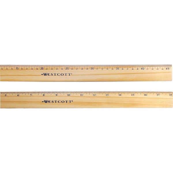 Westcott Ruler, Wood, 18 In 05228 - main